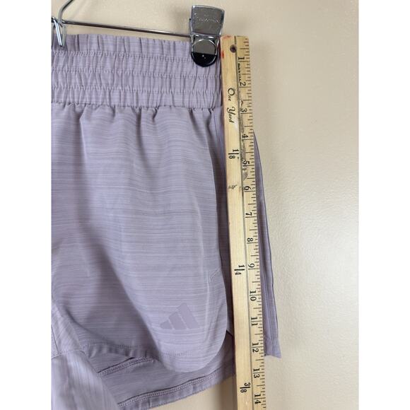 Adidas Women's Size S Light Pink Running Shorts Aeroready Activewear Sport - Picture 8 of 12